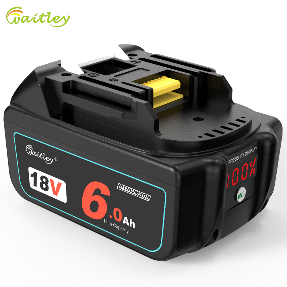 Waitley 18V Battery For Makita 18 v Power Tools Replacement