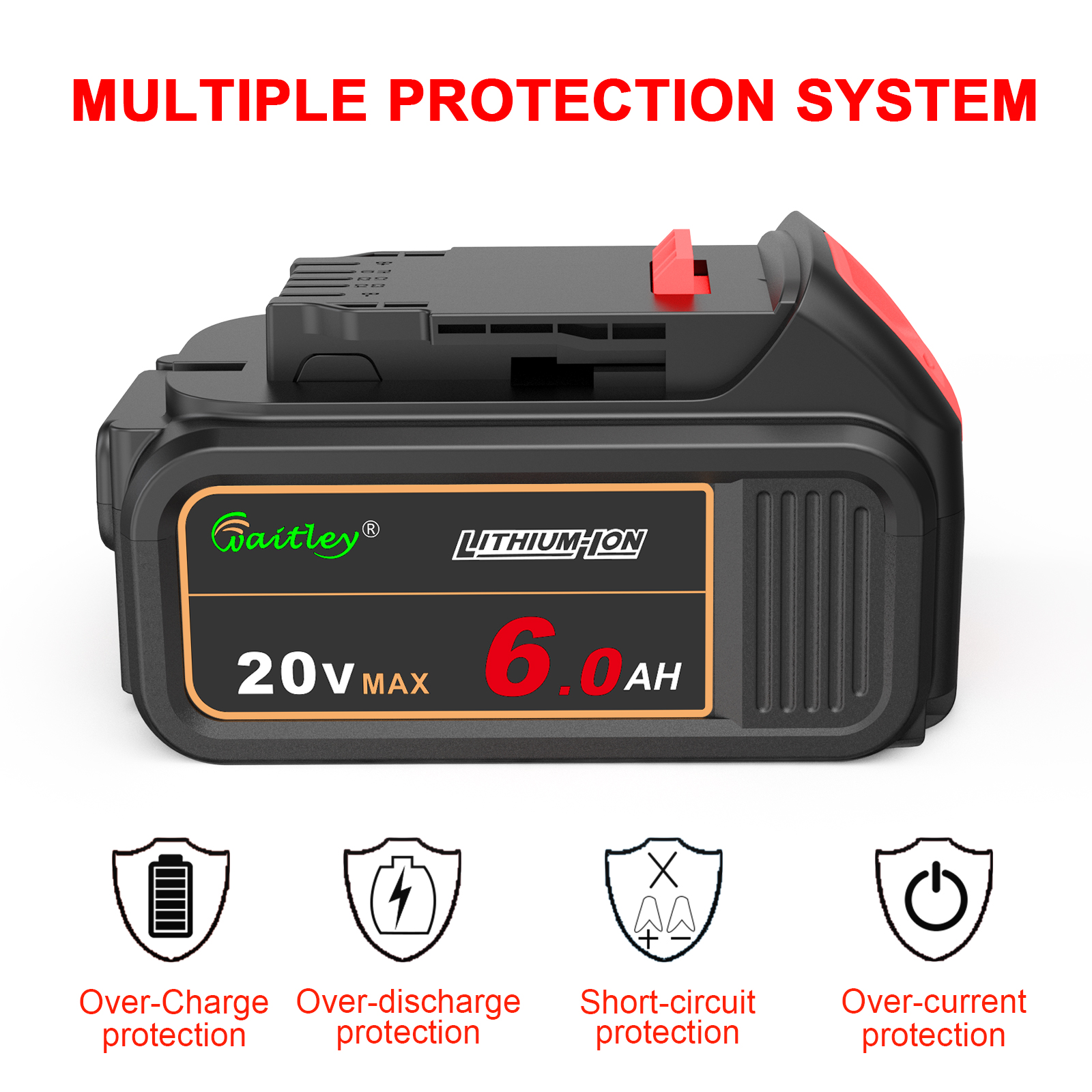 WTL DCB206(6.0Ah) Power tool battery