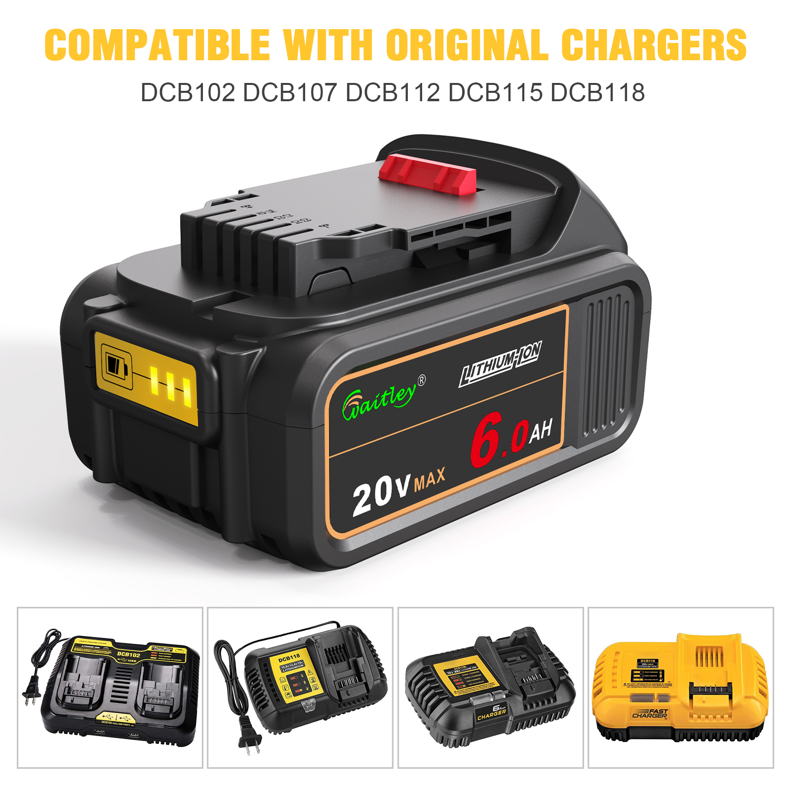 WTL DCB206(6.0Ah) Power tool battery