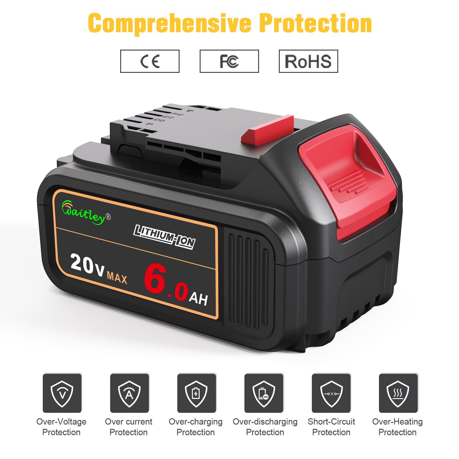 WTL DCB206(6.0Ah) Power tool battery