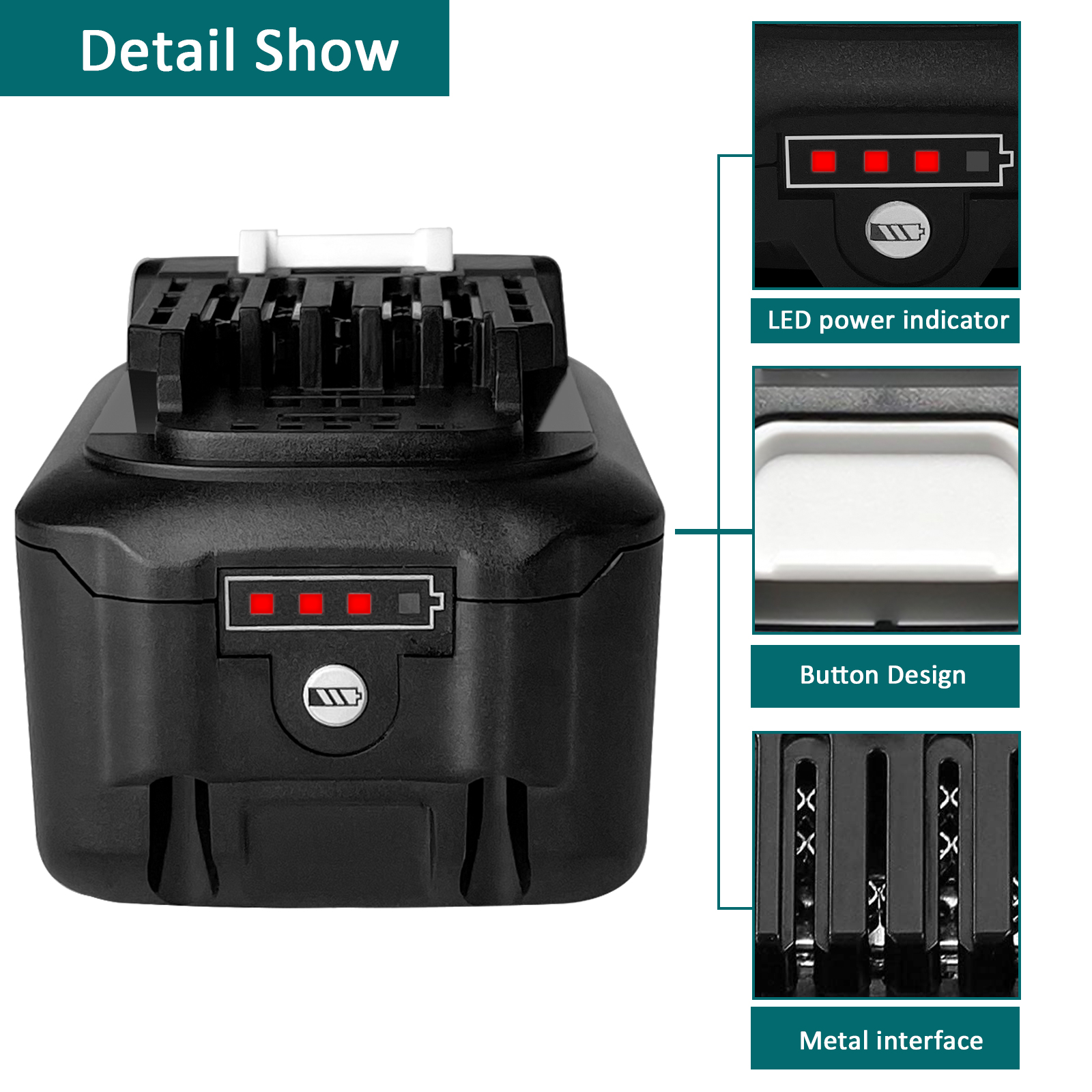 WTL BL1015(6.0Ah) Power tool battery