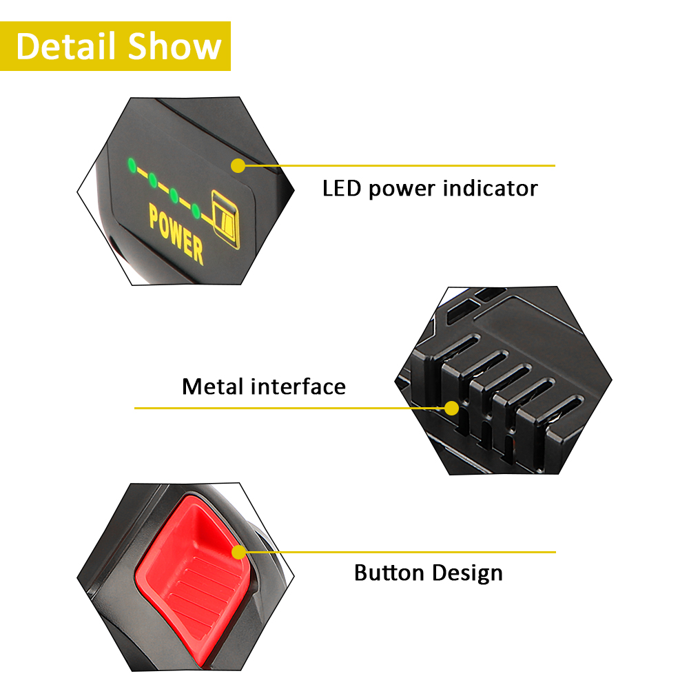 WTL DCB606(6.0Ah) Power tool battery