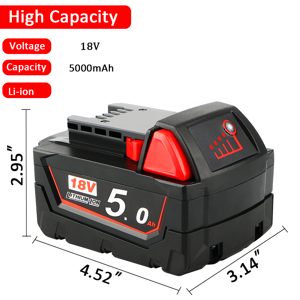 WTL M18 (5.0Ah) Power tool battery
