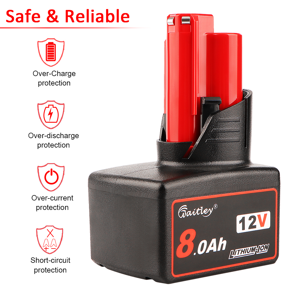 WTL M12 (8.0Ah) Power tool battery