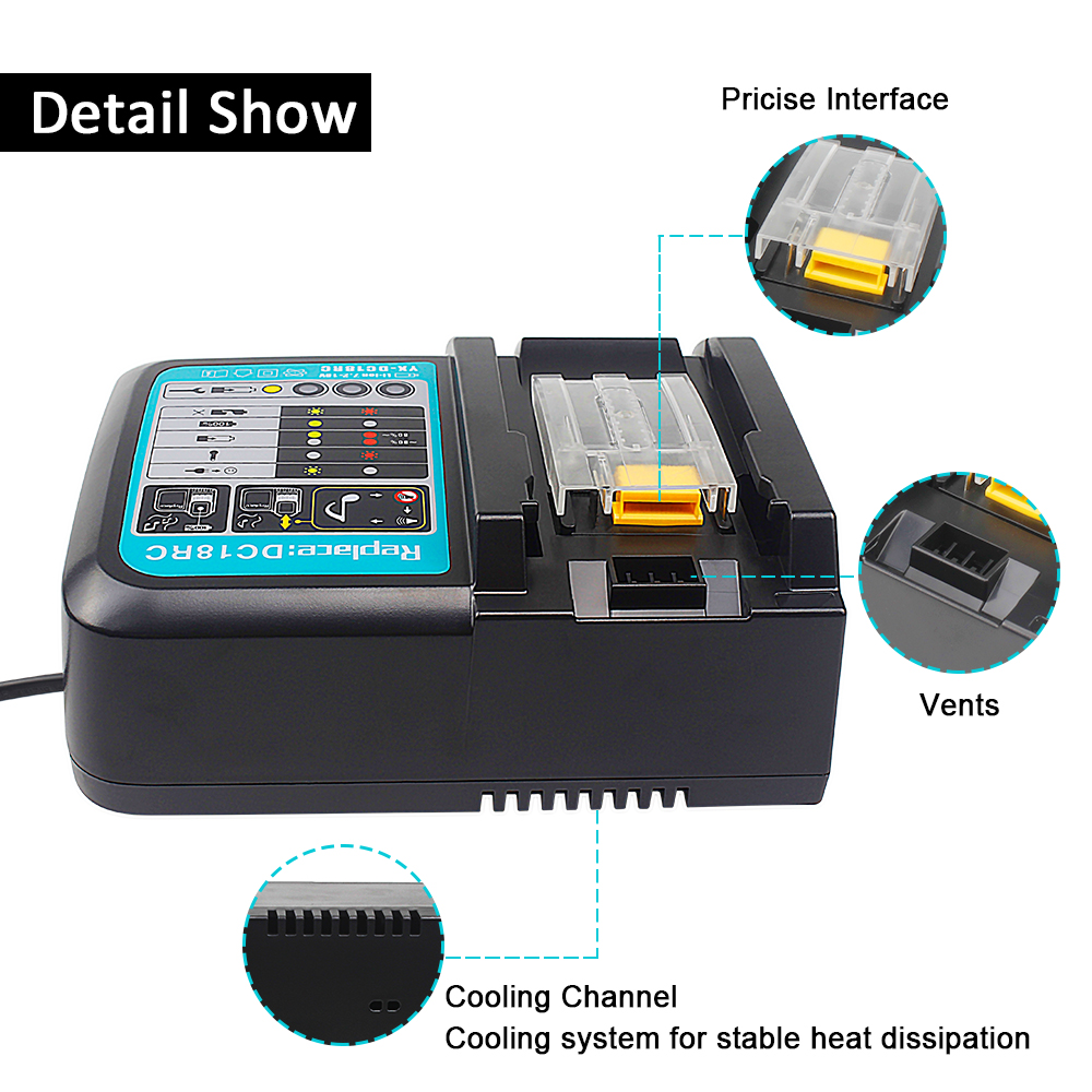 Waitley 18V DC18RC Charger