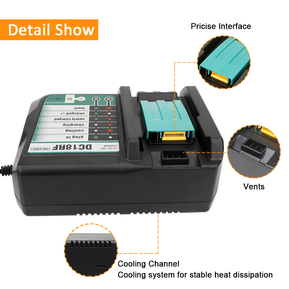 Waitley 18V DC18RF Charger