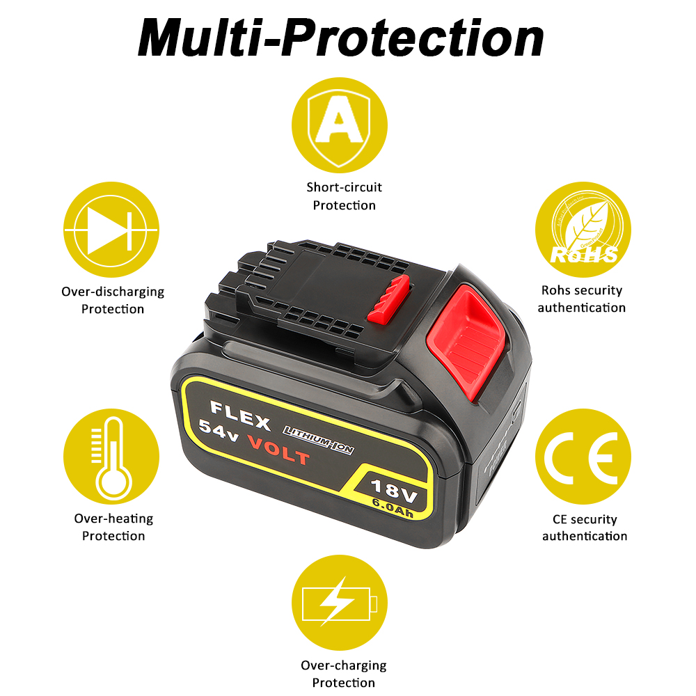 WTL DCB606(6.0Ah) Power tool battery