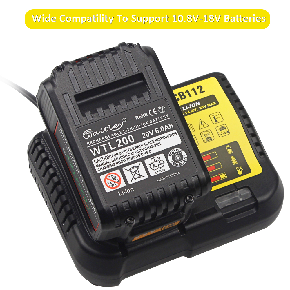 Waitley 10.8-18V DCB112 Charger