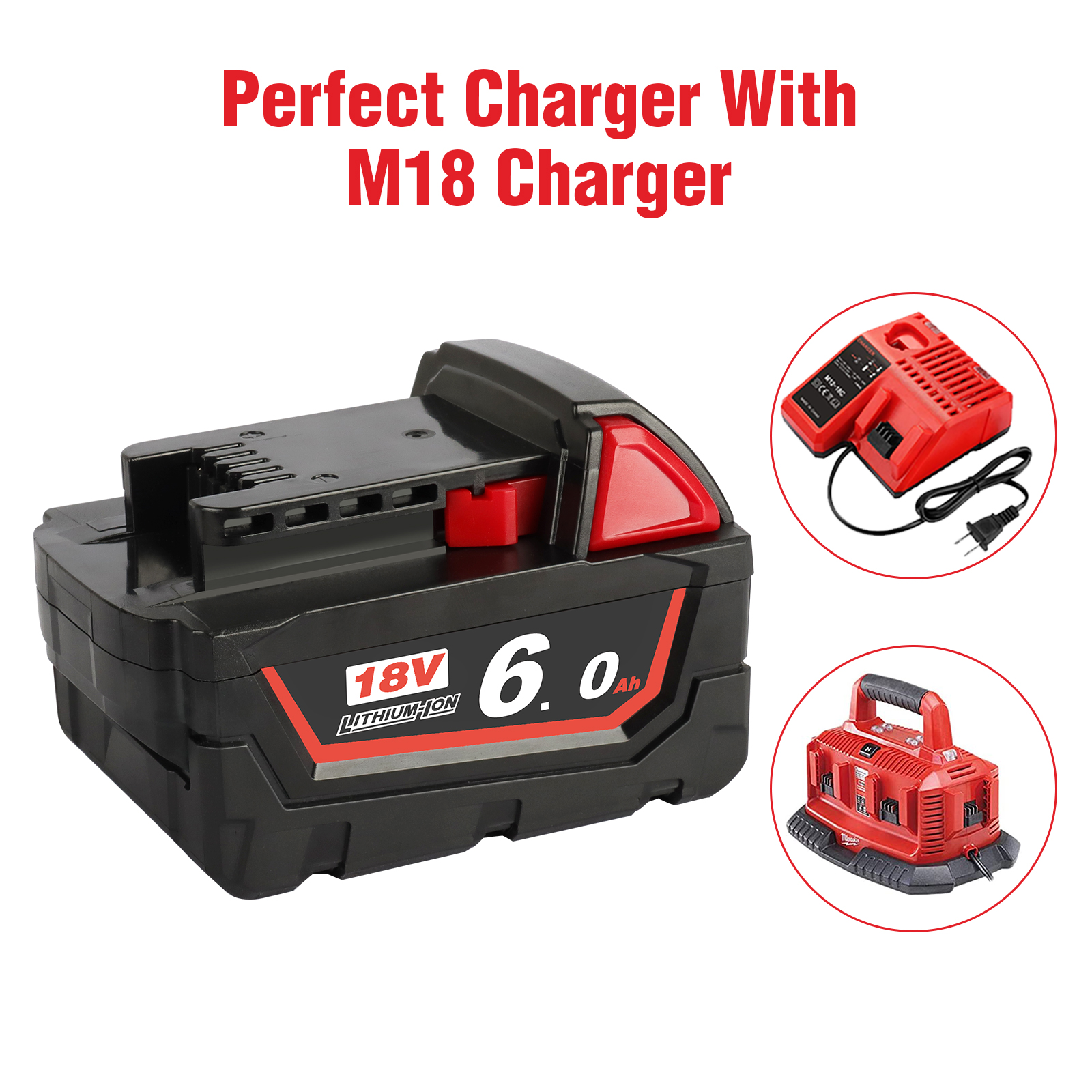 WTL M18 (6.0Ah) Power tool battery