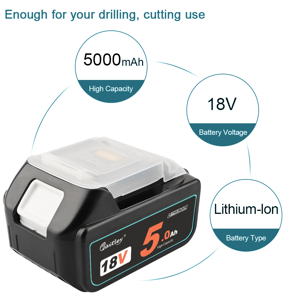 WTL BL1830(5.0Ah) Power tool battery