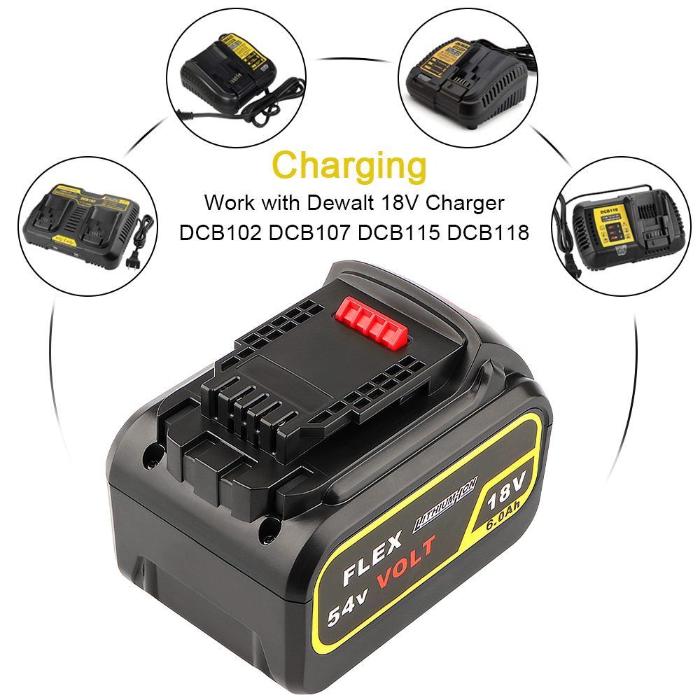 WTL DCB606(6.0Ah) Power tool battery