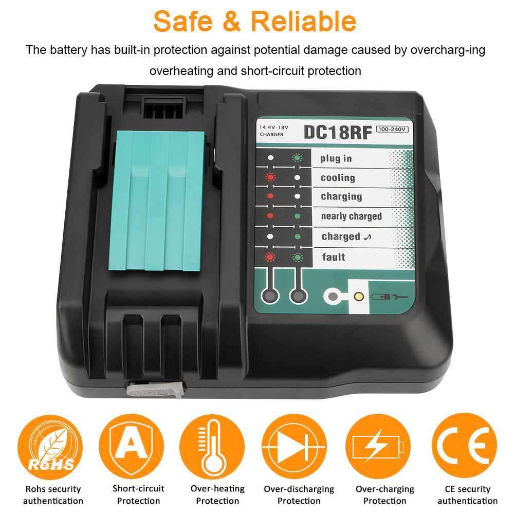 Waitley 18V DC18RF Charger