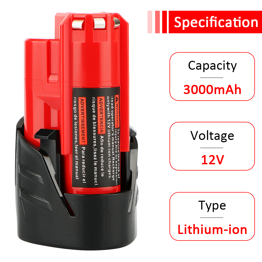 WTL M12 (2.5Ah) Power tool battery