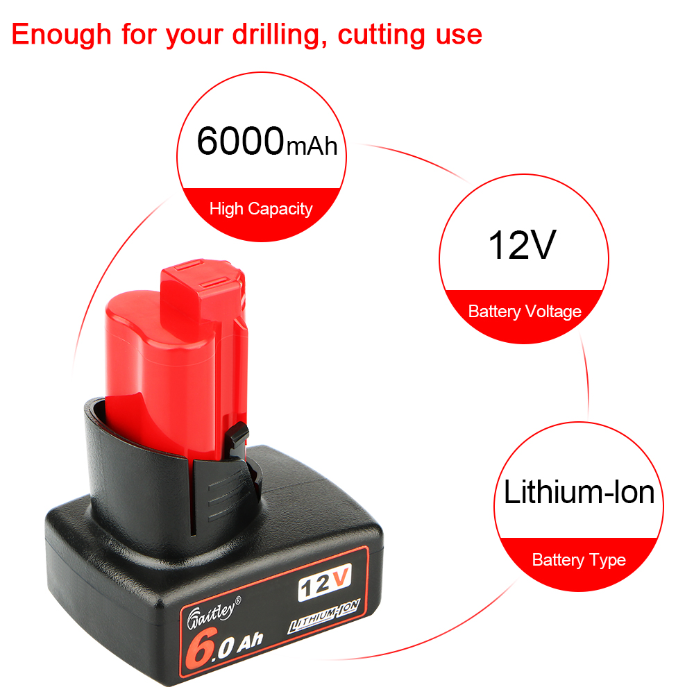 WTL M12 (6.0Ah) Power tool battery